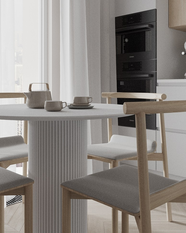 ЖК «Ильинские луга», 68 кв. м., 2022 г. Алла Дулова — предметный и интерьерный дизайнер