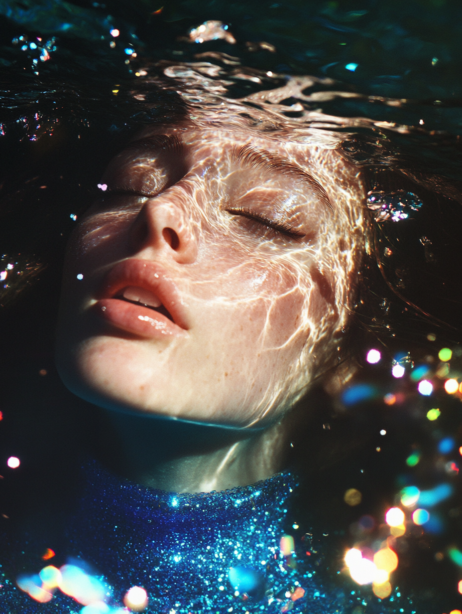 Holographic Drift: A Liquid Elegance. TENZO | Creative Producer / Art Director