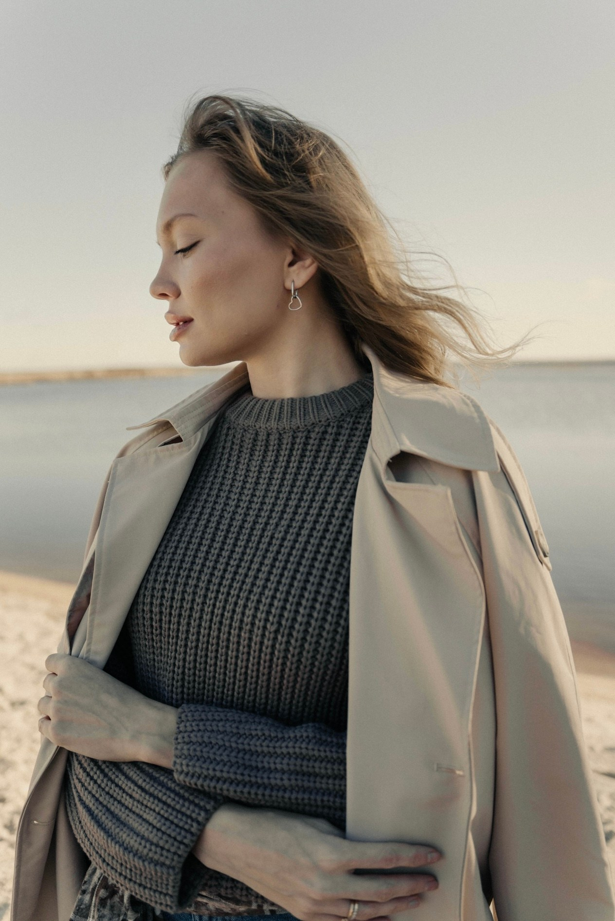 Вика. Пляж. Фотосессия в Санкт-Петербурге