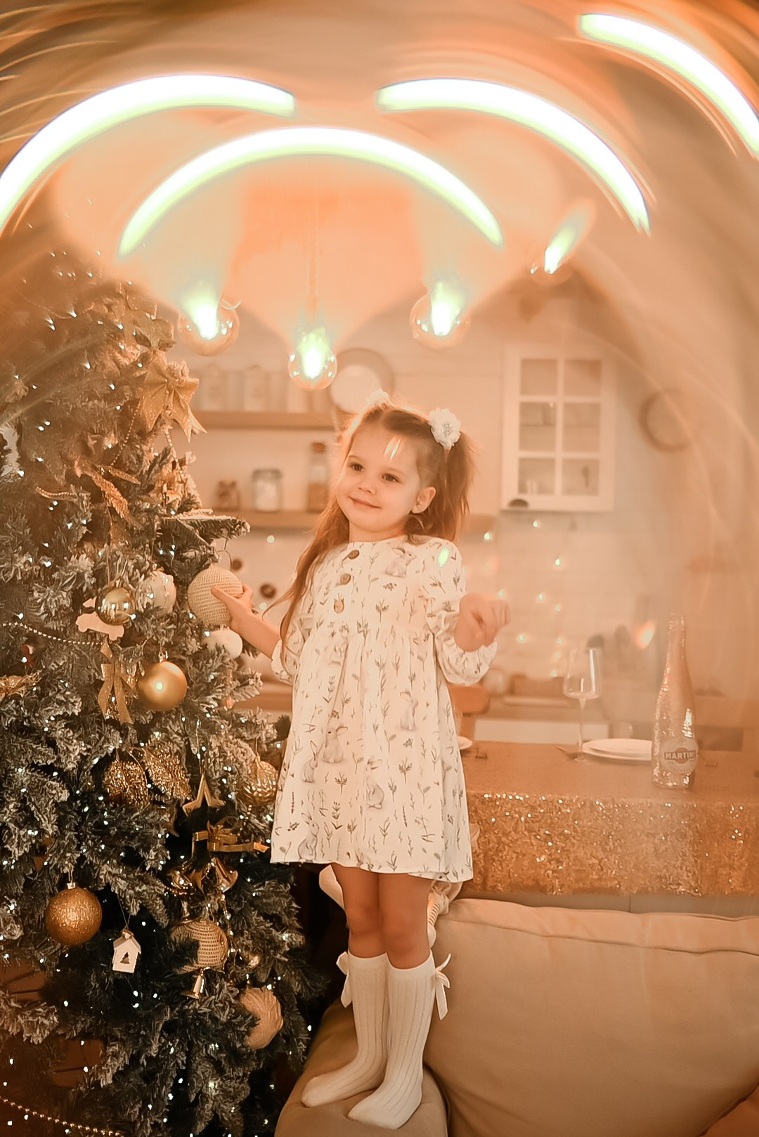 Новогодняя фотосессия в студии Location. Фотограф Ксения Огородова портфолио