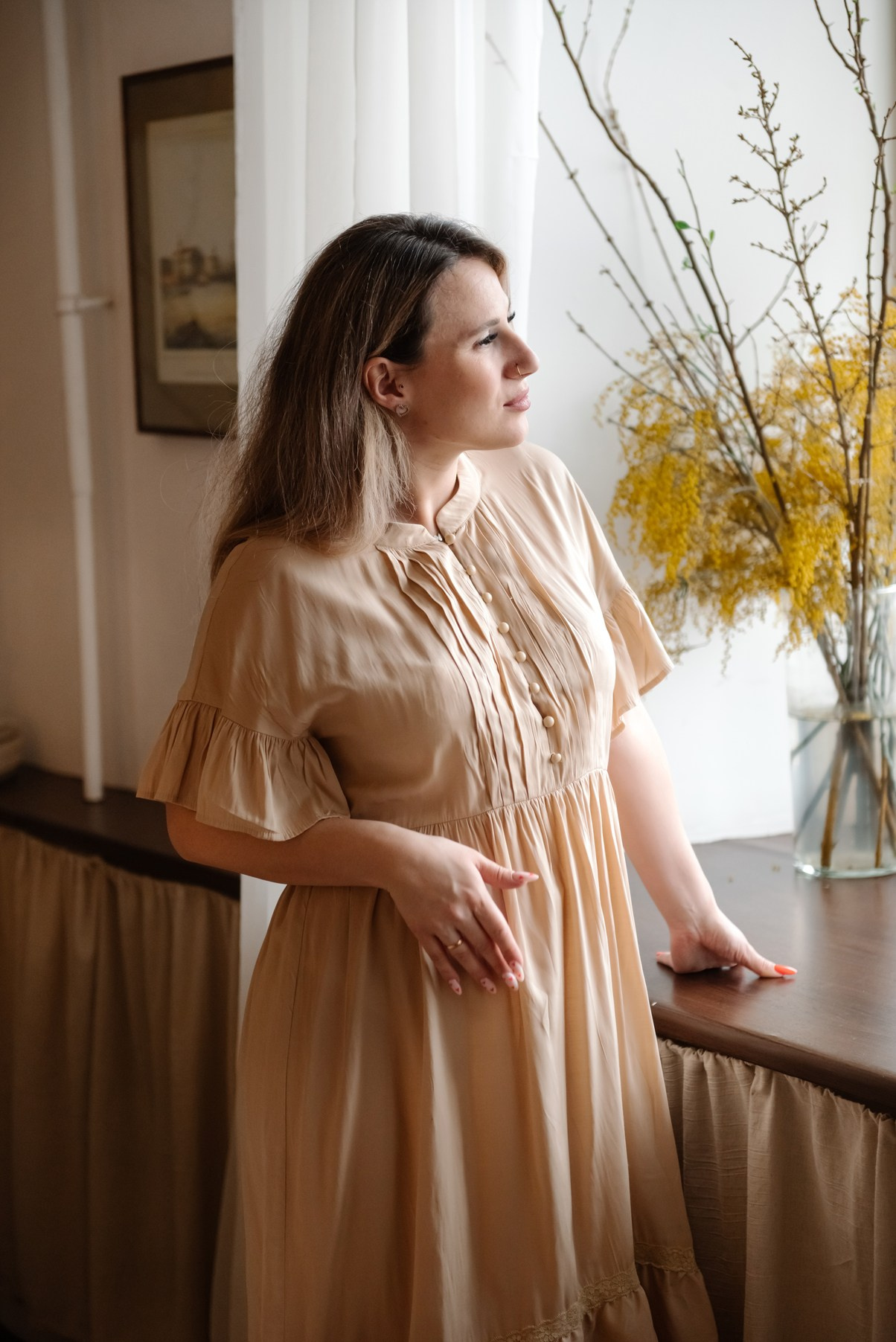 Семейная. Анастасия с дочками. Свадебный и сеейный фотограф в Санкт-Петербурге Елена Худякова