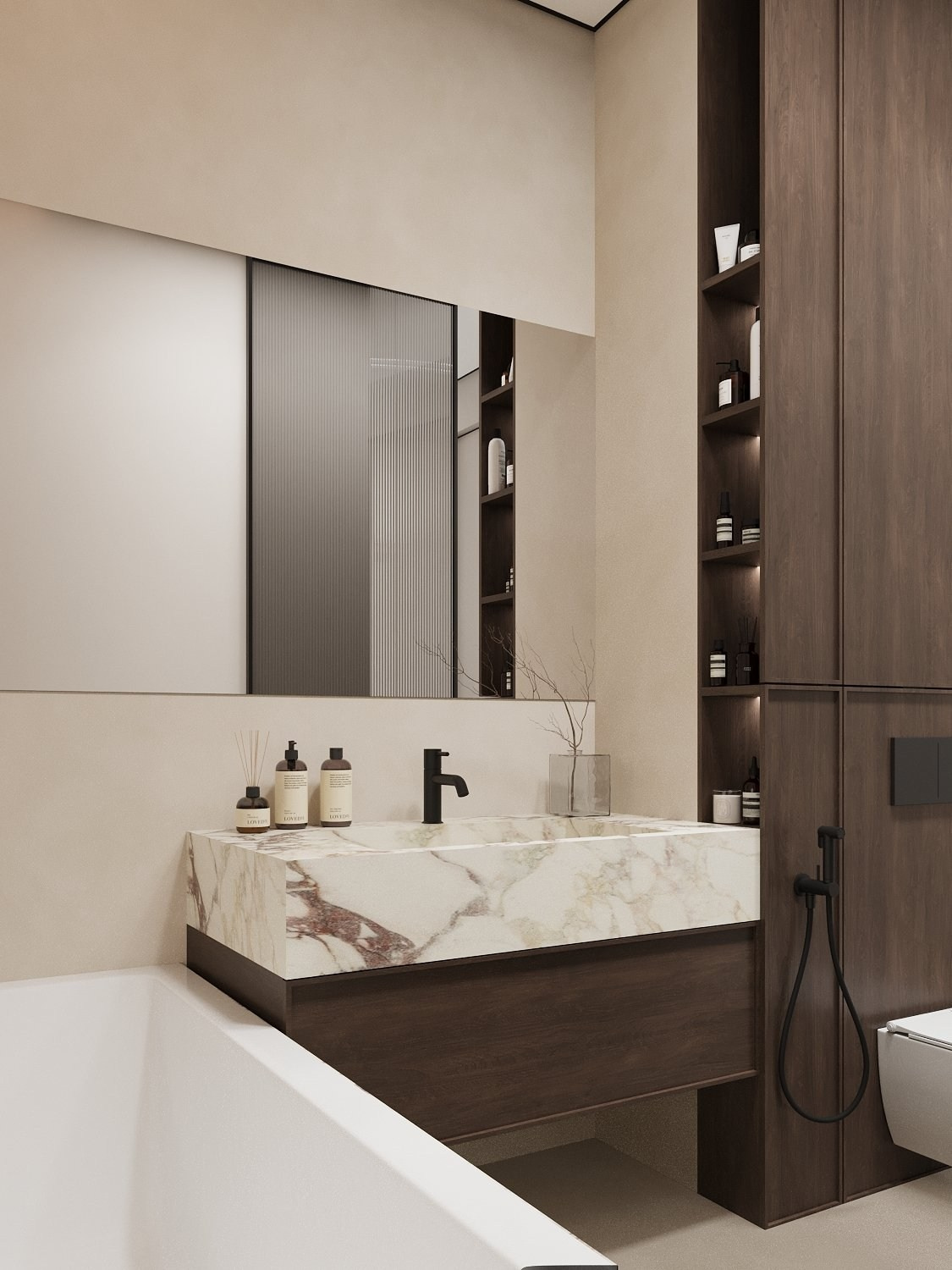 ЖК NAMETKIN TOWER 70 м² г. Москва. Svetlana Dornostup Design