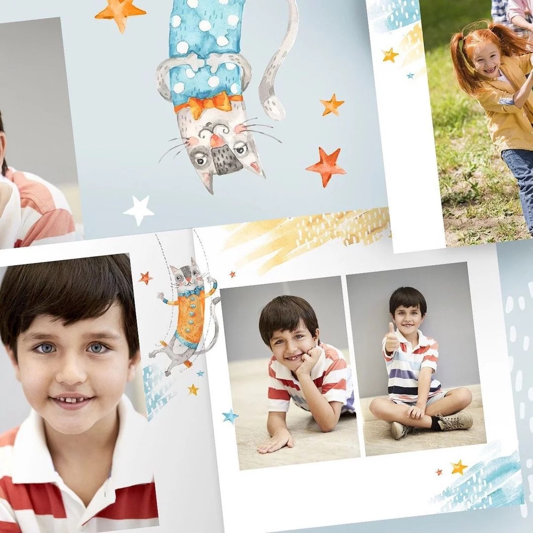 Каталог фотокниг для детского сада. Профессиональный фотограф в Подольске Елена Локтионова
