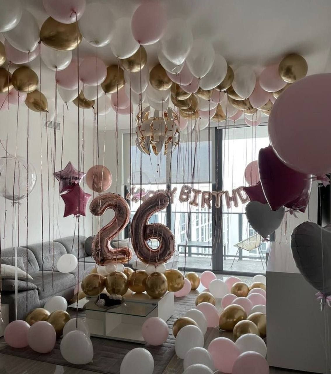 Bridal Shower. Balloons and decorations in Serbia. Delivery 24/7