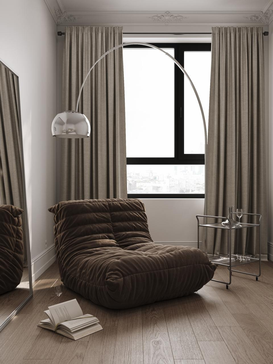 ЖK Настоящее — 80 м². КОМНАТА АИСТА дизайн-бюро | AIST ROOM design bureau