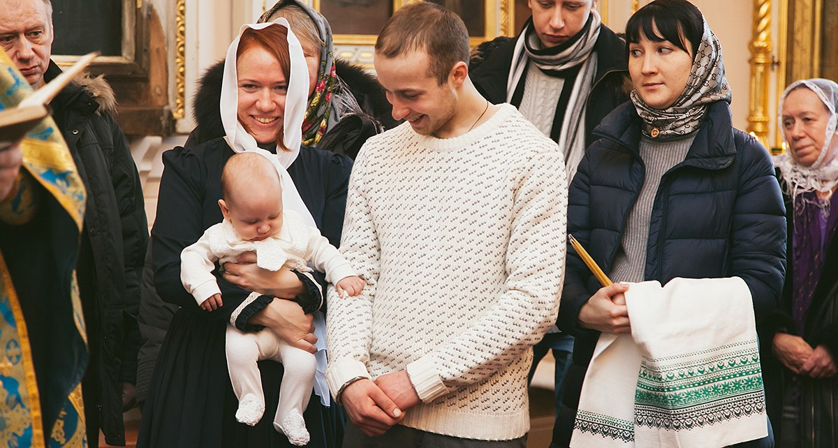 Крещение Владимирская церковь, Лисий Нос. Фотограф на крещение в Санкт Петербурге