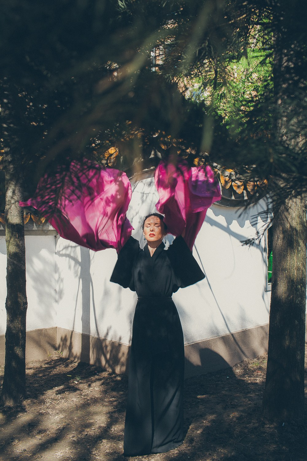 Сакура в саду дружбы. Семейный, портретный и свадебный фотограф в Санкт-Петербурге и Москве