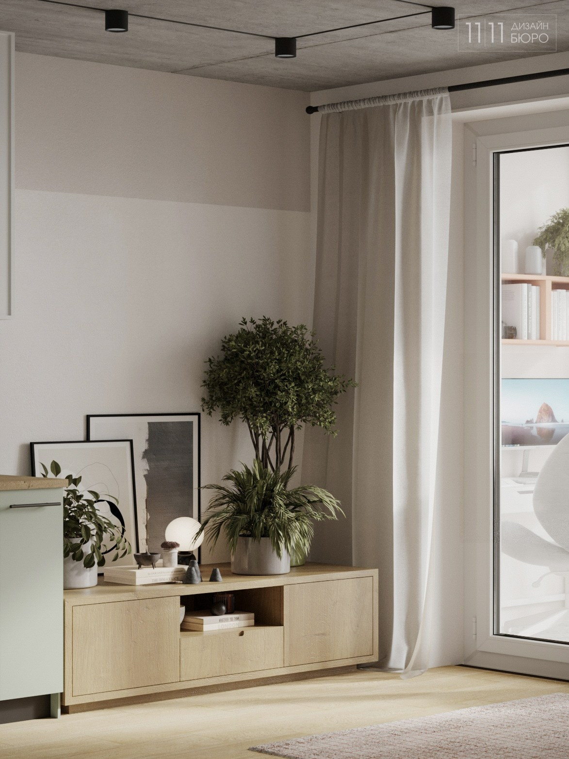 «Спокойная эклектика» — проект небольшой квартиры с яркой прихожей. Дизайн-бюро 11/11, дизайн интерьера с индивидуальным подходом во Владивостоке