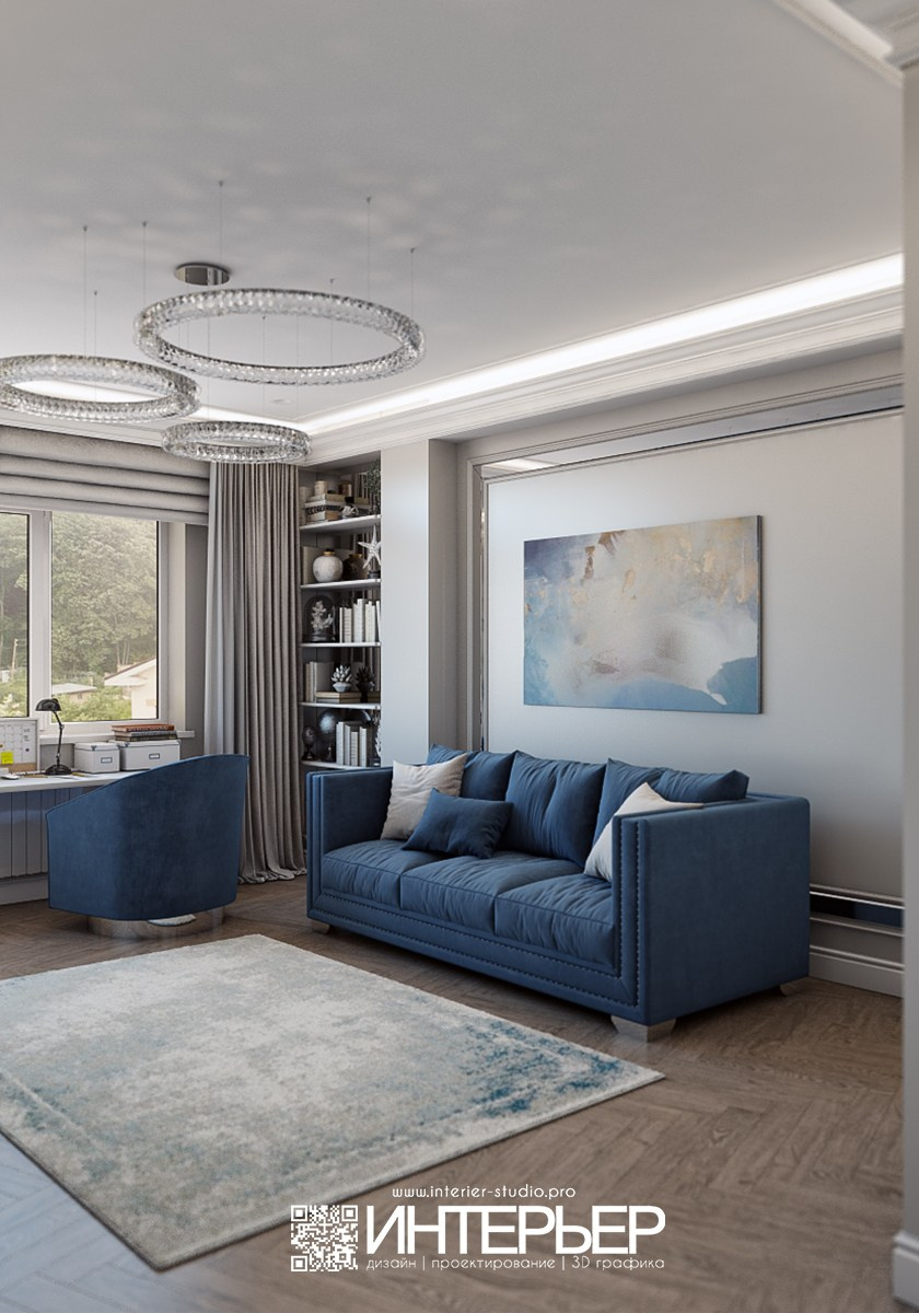 Дизайн-проект квартиры в ЖК на ул. Дзержинского г. Кисловодск. Дизайн интерьера, 3D визуализация и 3D моделирование. Создание проектов и чертежей. КМВ: Кисловодск, Пятигорск, Ессентуки и удаленно