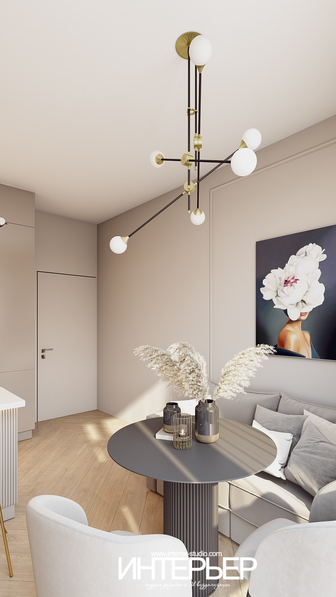 Портфолио. Дизайн интерьера, 3D визуализация и 3D моделирование. Создание проектов и чертежей. КМВ: Кисловодск, Пятигорск, Ессентуки и удаленно