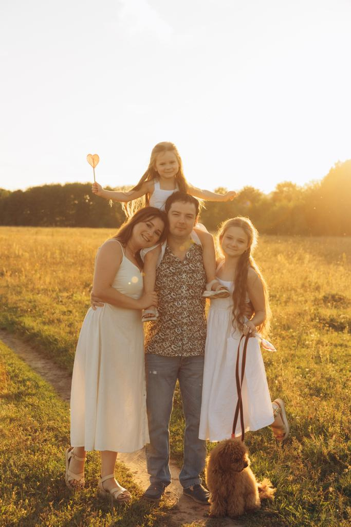 Воздушный змей, закат, любимые рядом. Свадебный и семейный фотограф Оля Сугробчик. Арзамас, Нижний Новгород и область