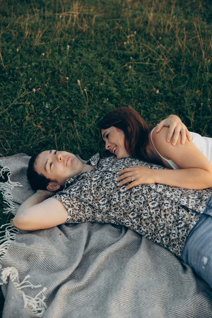 Воздушный змей, закат, любимые рядом. Свадебный и семейный фотограф Оля Сугробчик. Арзамас, Нижний Новгород и область