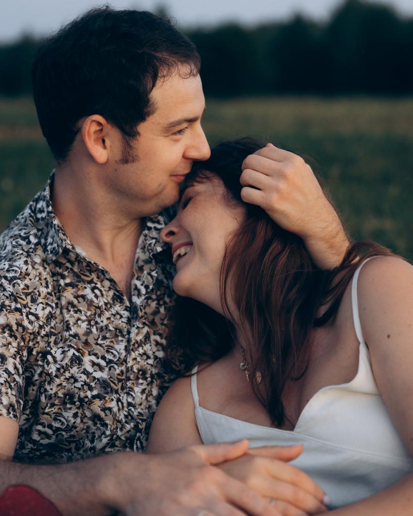 Воздушный змей, закат, любимые рядом. Свадебный и семейный фотограф Оля Сугробчик. Арзамас, Нижний Новгород и область