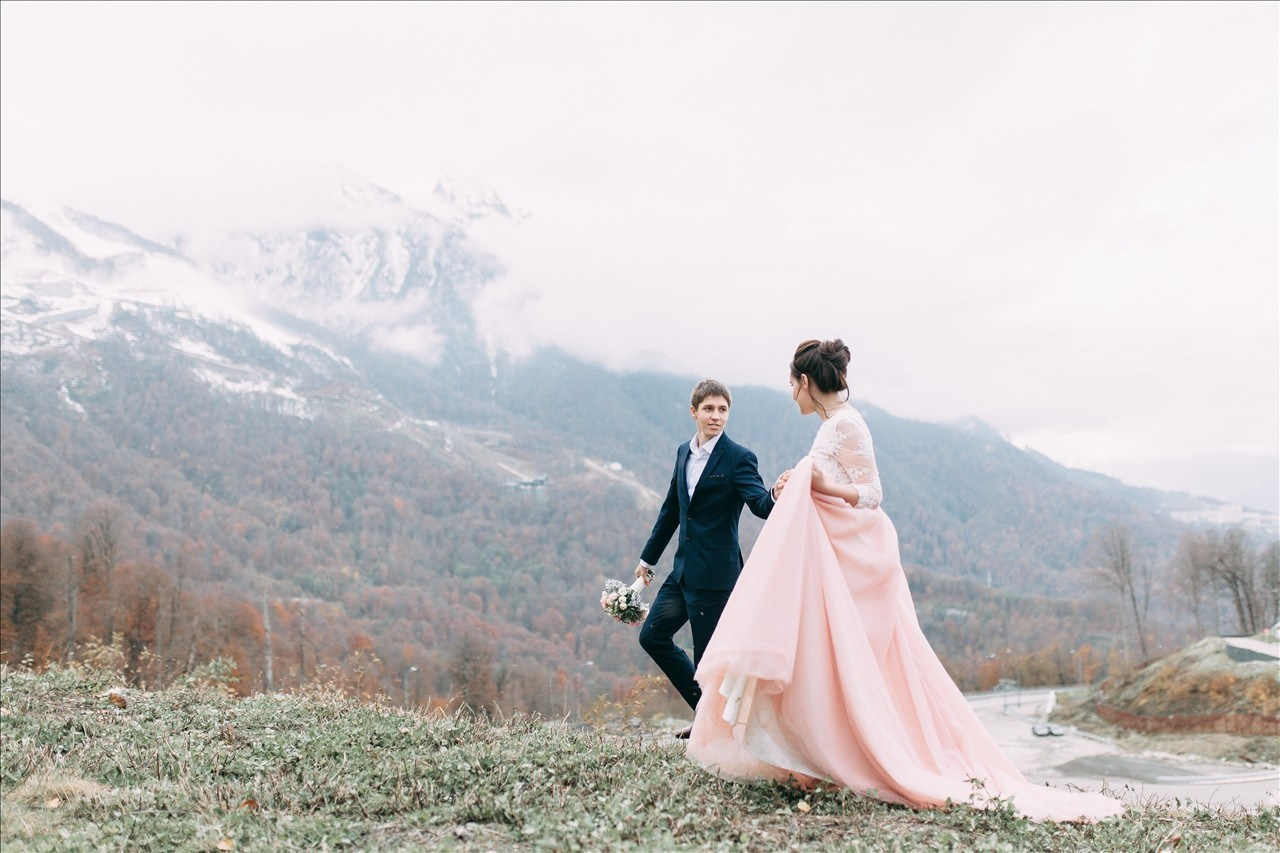 Красивая свадьба из Сочи