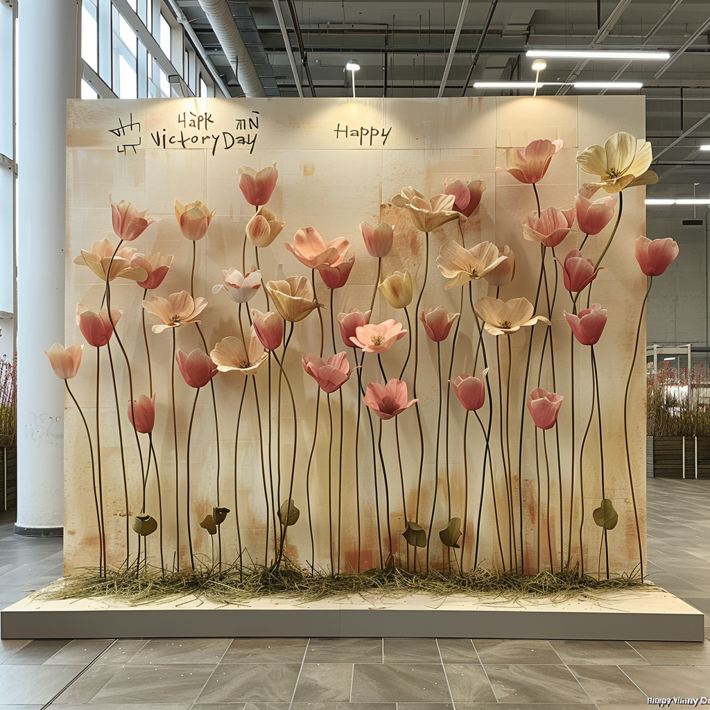 Разработка эскизов декора для тендера для праздника 9 мая. Главная