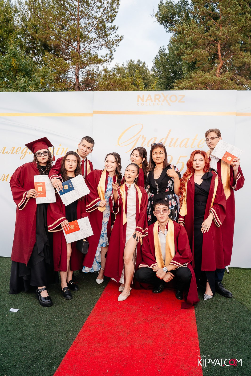 ВРУЧЕНИЕ ДИПЛОМОВ — НАРХОЗ КОЛЛЕДЖ. Part 1. КИПЯТКОМ АЛМАТЫ!