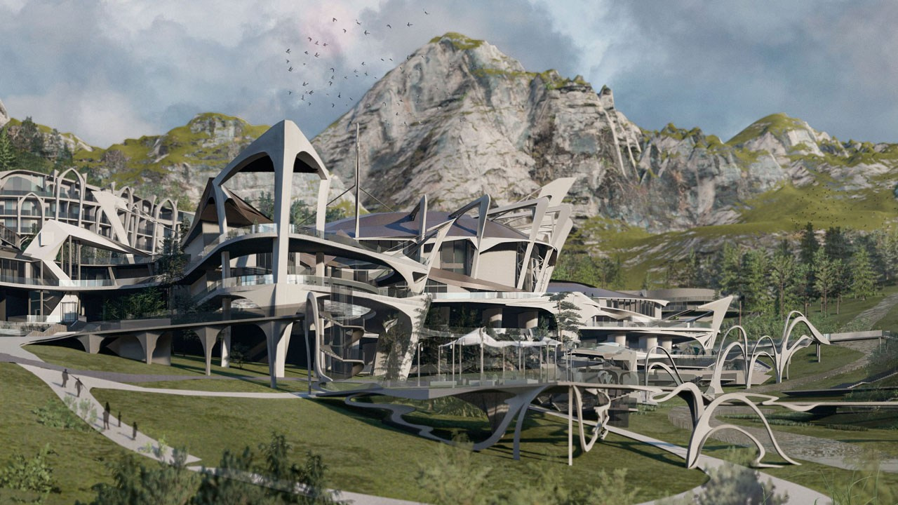 Проект отеля и гостиницы