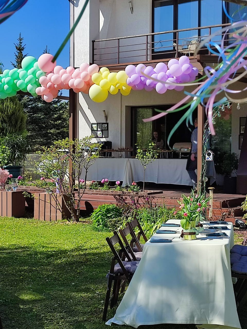 День рождения в загородном доме, идеи декора