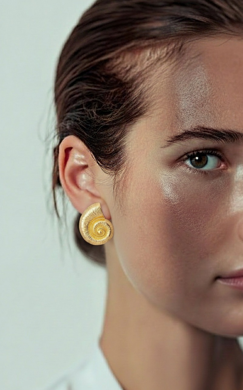 Фотографии серег. AI-дизайнер. Создание контента для онлайн форматов