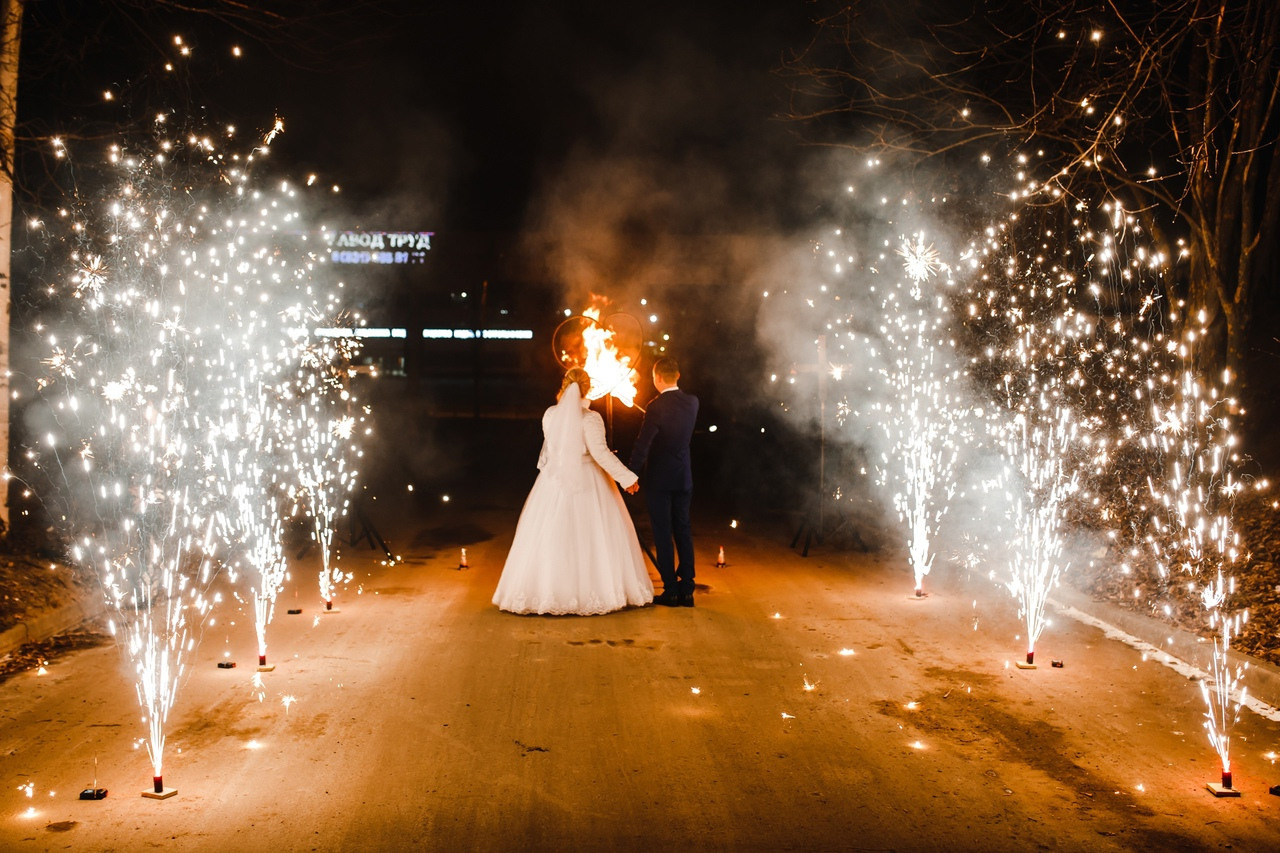 Фаер-шоу на свадьбу в Н.Новгороде