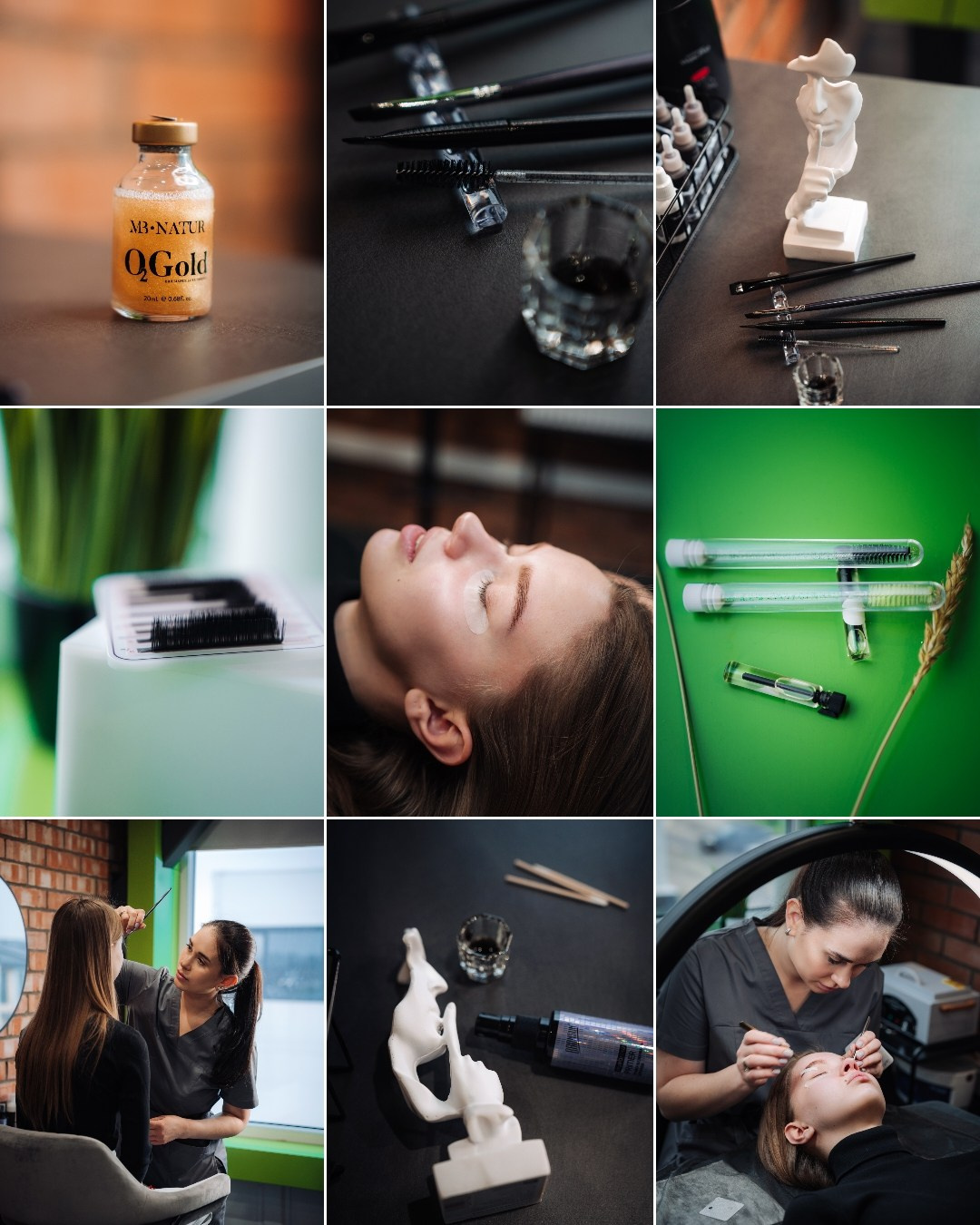 Съемка для студии наращивания ресниц Perfect Look