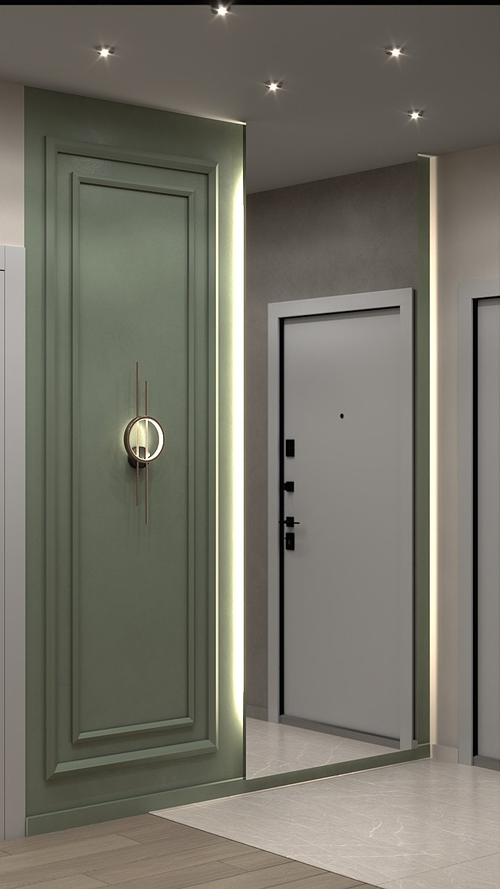 Г. Копейск ЖК Славный 96 м². БК студия дизайна интерьера