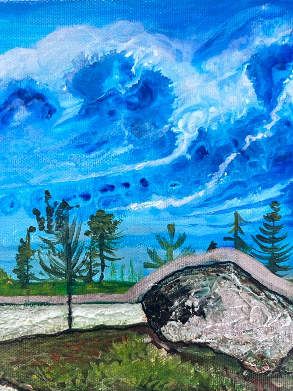 Серия «Места силы». Картины пейзаж