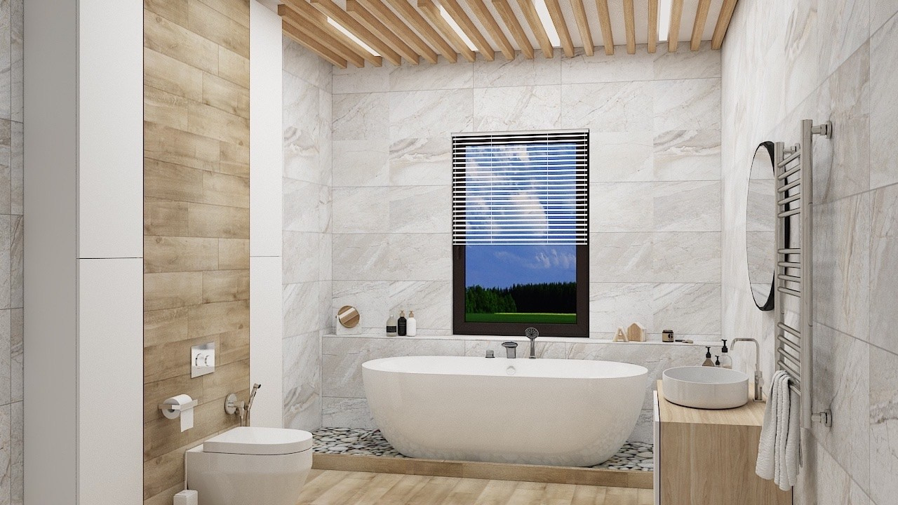 Коттедж под сдачу в аренду КП «Киварин Ручей». Дизайнер интерьера в Санкт-Петербурге Ольга Рытаровская