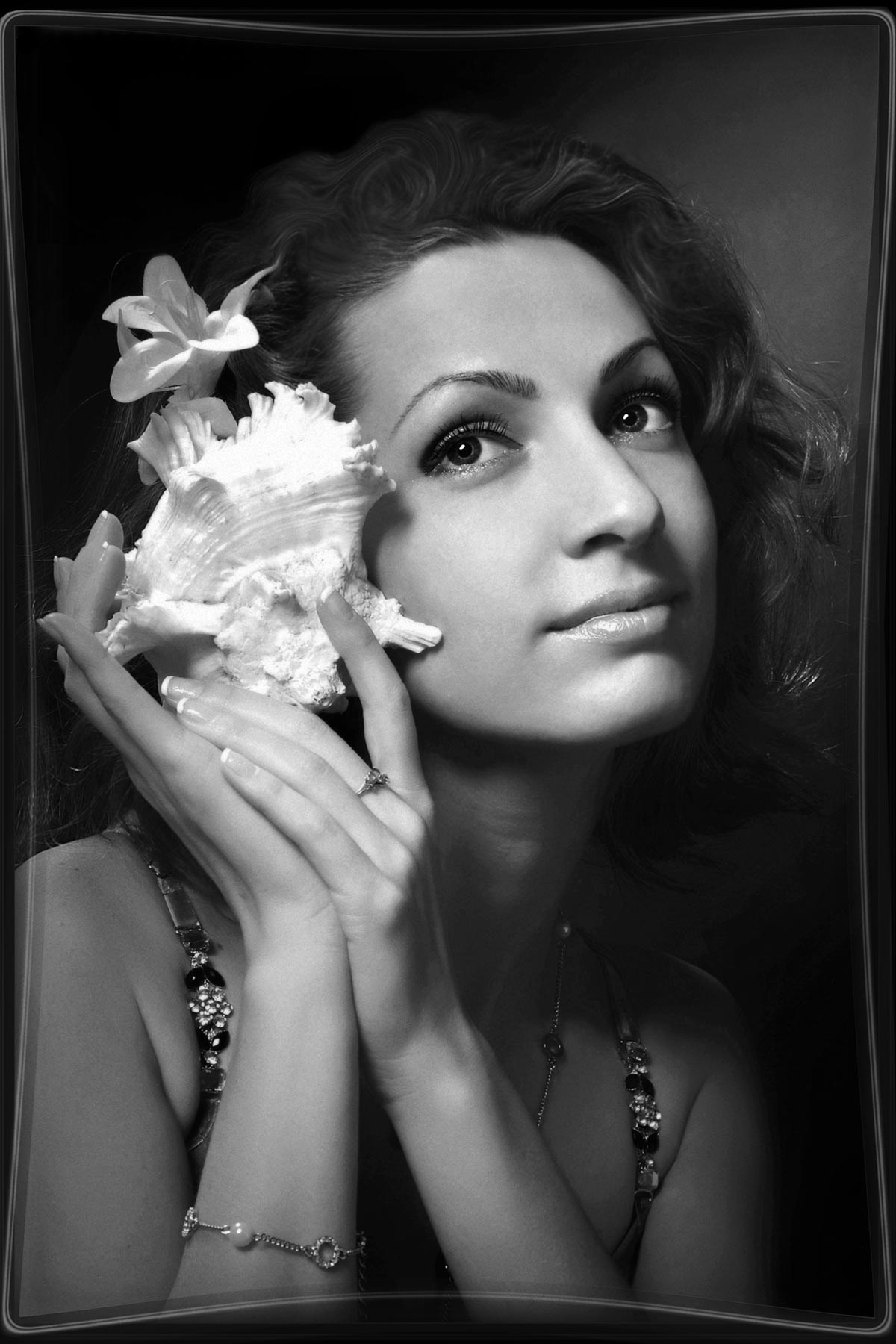 Студийный портрет. Фотограф Вадим Тренин — аналоговая ретрофотосъемка, танго-фотография,