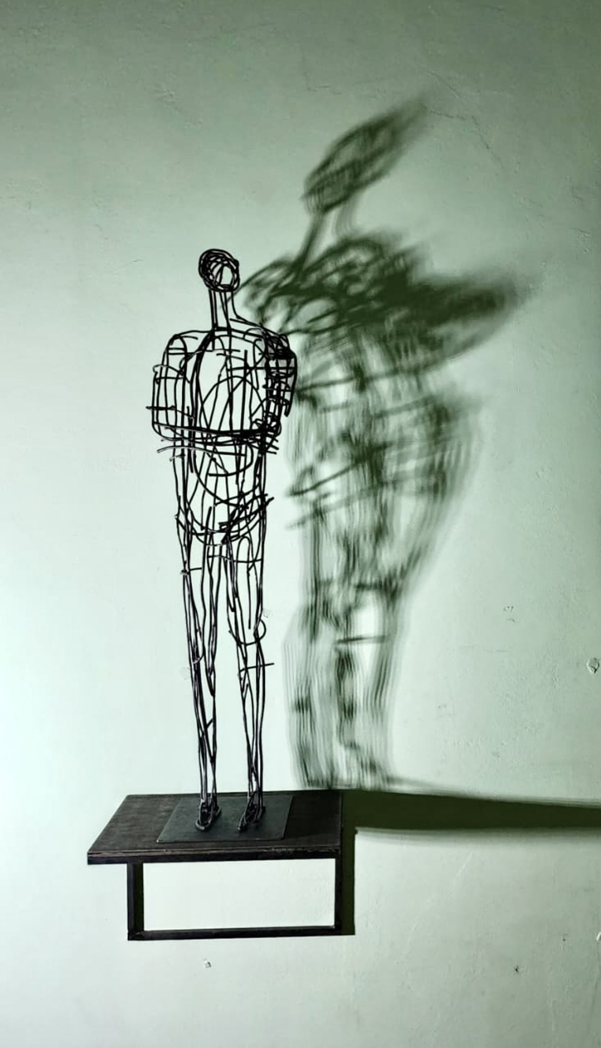 Зритель / onlooker. Художник — скульптор Антонина Фатхуллина