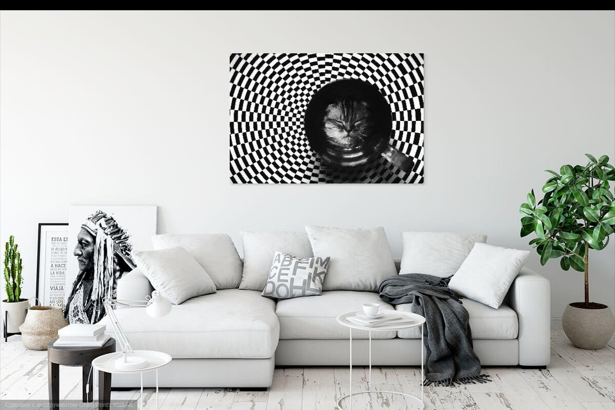 Визуализация моих картин (visualization of my paintings in the interior). Фотограф (photographer) Lischinski Vitaliy