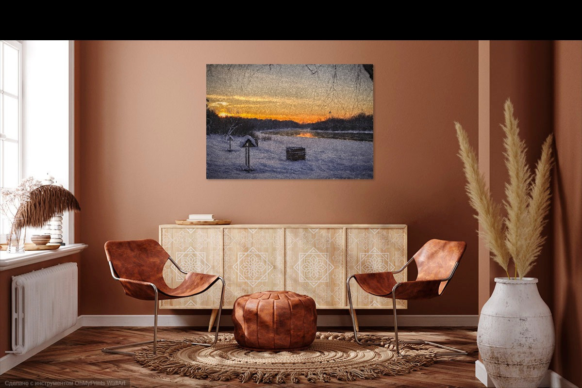 Визуализация моих картин (visualization of my paintings in the interior). Фотограф (photographer) Lischinski Vitaliy