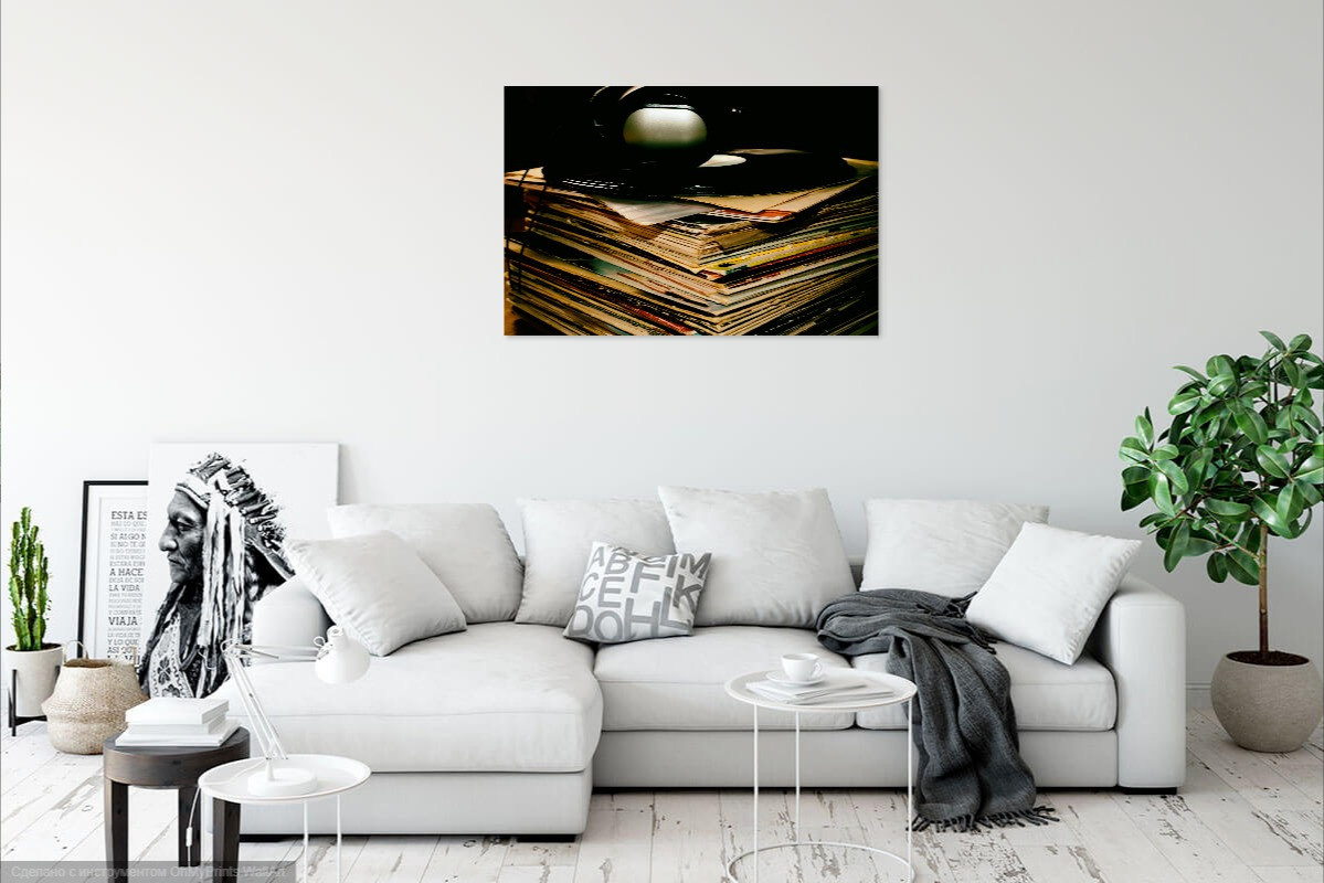 Визуализация моих картин (visualization of my paintings in the interior). Фотограф (photographer) Lischinski Vitaliy