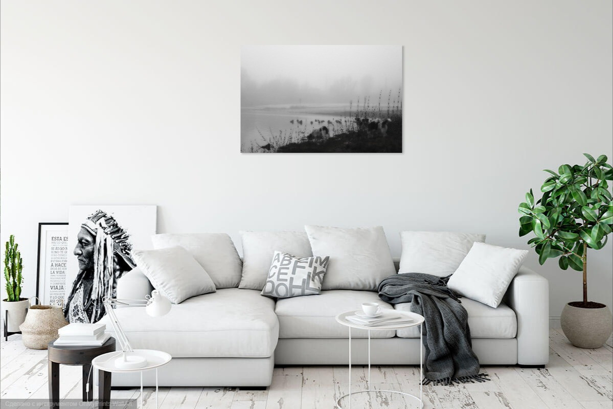 Визуализация моих картин (visualization of my paintings in the interior). Фотограф (photographer) Lischinski Vitaliy