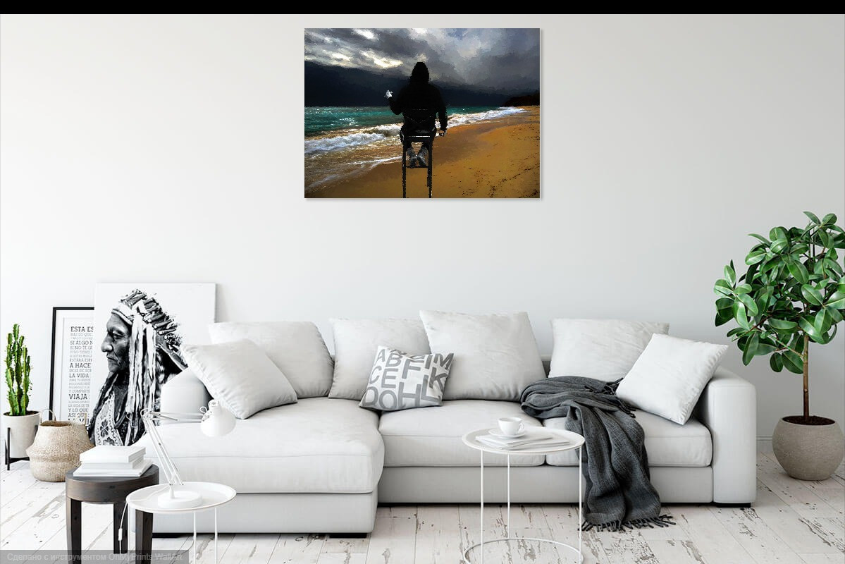 Визуализация моих картин (visualization of my paintings in the interior). Фотограф (photographer) Lischinski Vitaliy