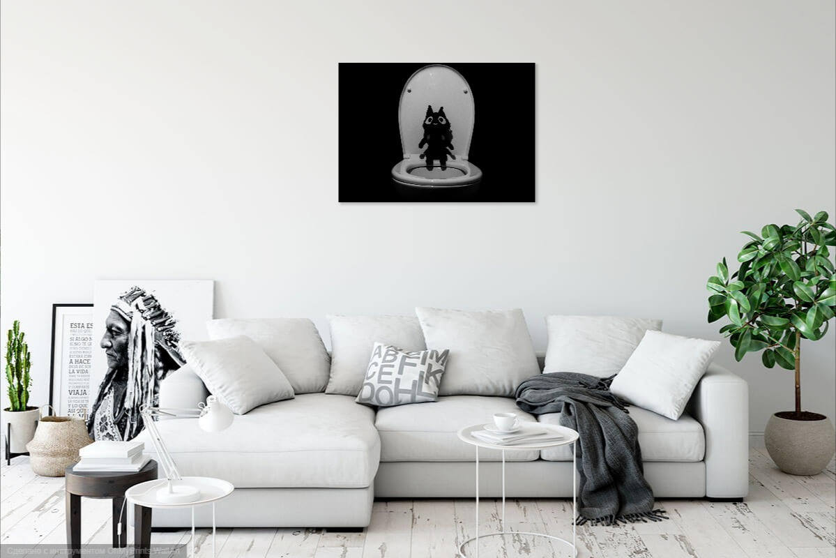 Визуализация моих картин (visualization of my paintings in the interior). Фотограф (photographer) Lischinski Vitaliy