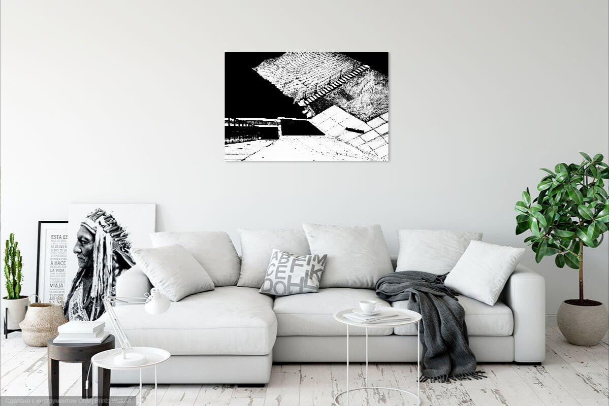 Визуализация моих картин (visualization of my paintings in the interior). Фотограф (photographer) Lischinski Vitaliy