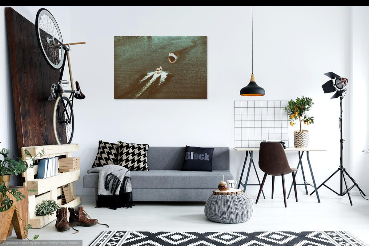 Визуализация моих картин (visualization of my paintings in the interior). Фотограф (photographer) Lischinski Vitaliy