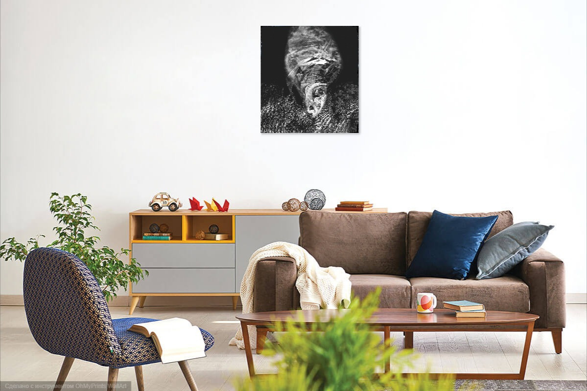 Визуализация моих картин (visualization of my paintings in the interior). Фотограф (photographer) Lischinski Vitaliy