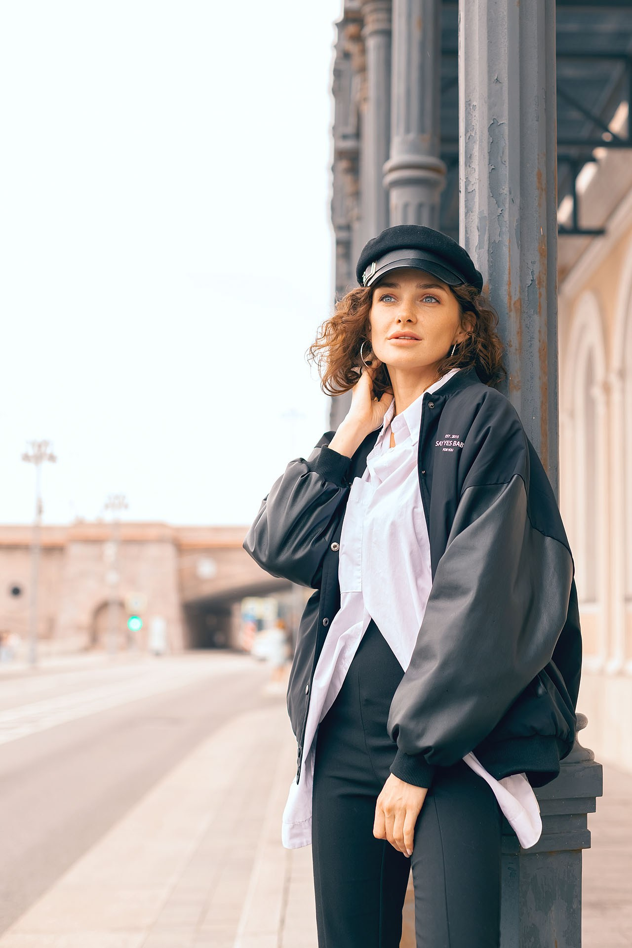 Московские набережные с Еленой. Семейный и детский фотограф в Санкт-Петербурге Антон Алексеев