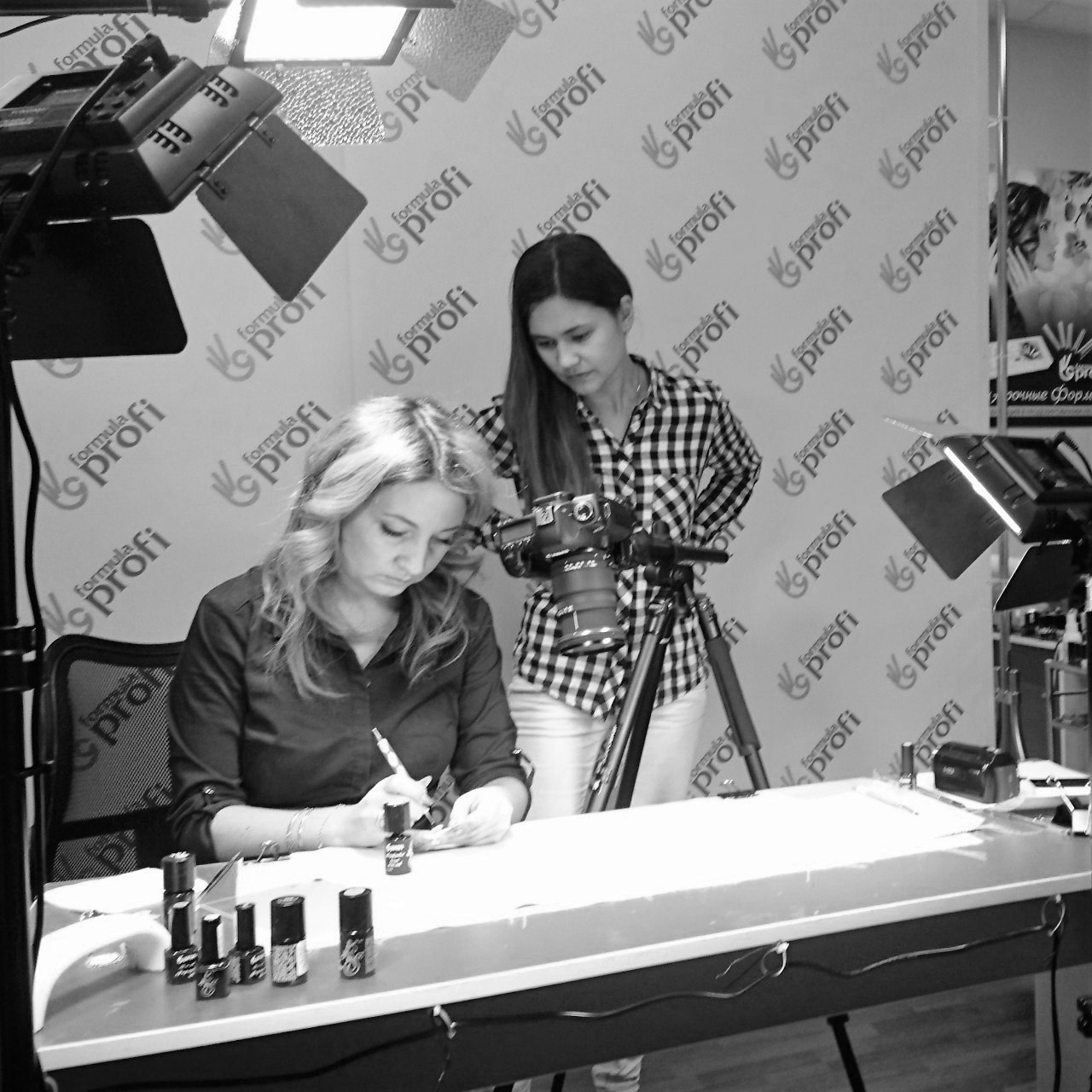 Backstage. Filmmaker Vadim Averin