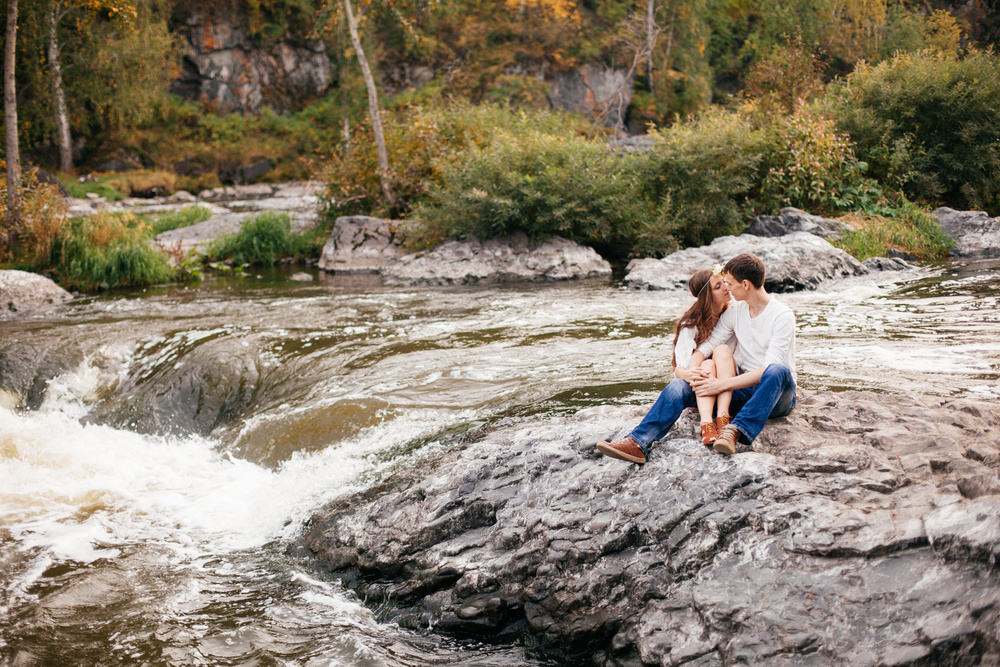 Красивое место для фотосессии влюбленных. Свадебный и семейный фотограф Ксения Шекк Екатеринбург