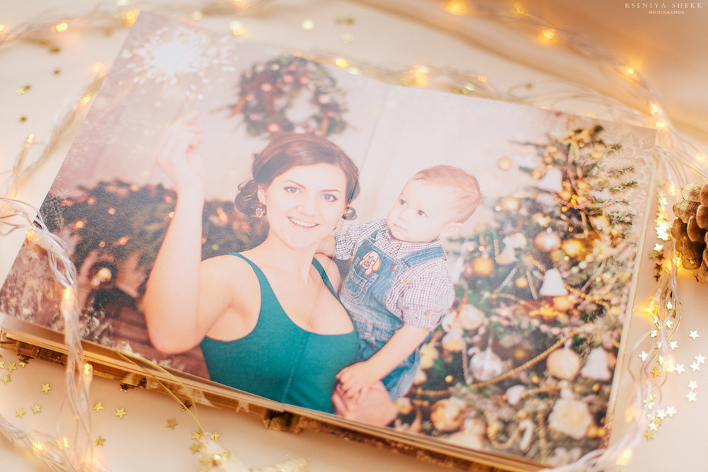 Семейная фотокнига. Свадебный и семейный фотограф Ксения Шекк Екатеринбург