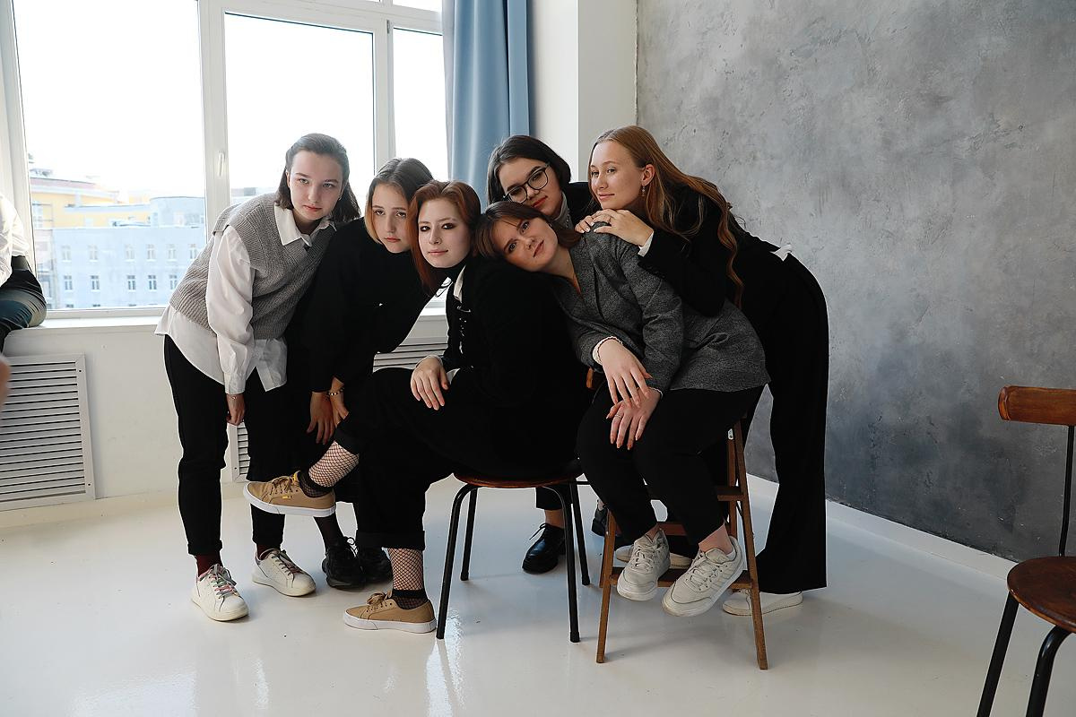 Съемка в студии, 11 класс. Фотограф Тимофеева Юлия