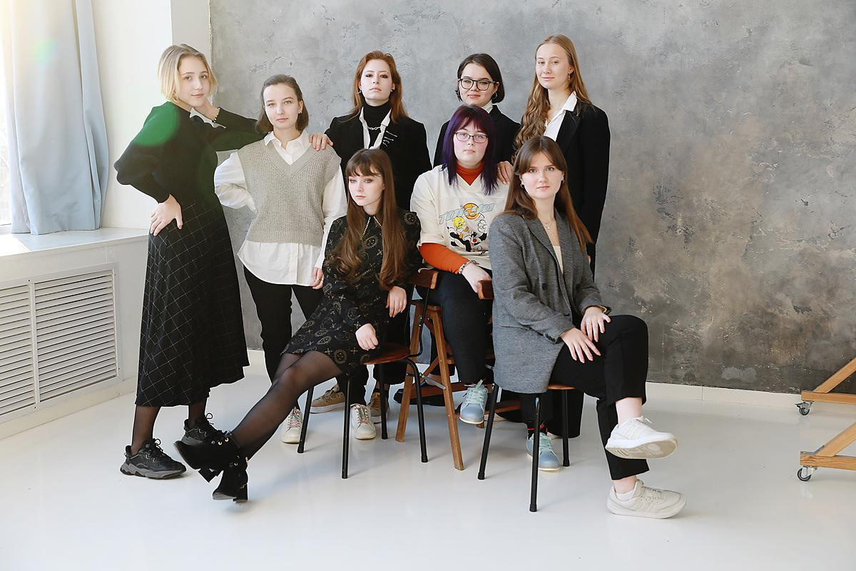 Съемка в студии, 11 класс. Фотограф Тимофеева Юлия