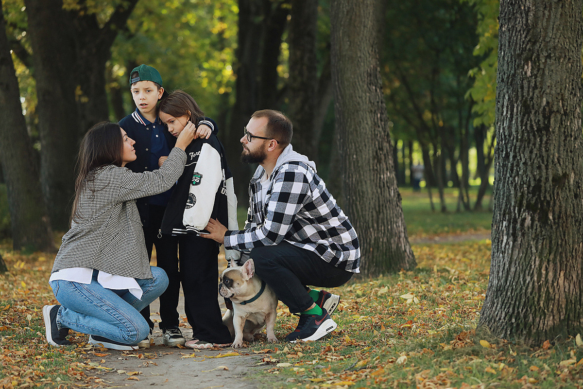 Семейная осень. Фотограф Тимофеева Юлия