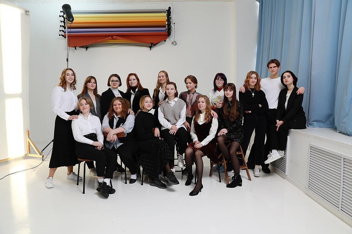 Съемка в студии, 11 класс. Фотограф Тимофеева Юлия