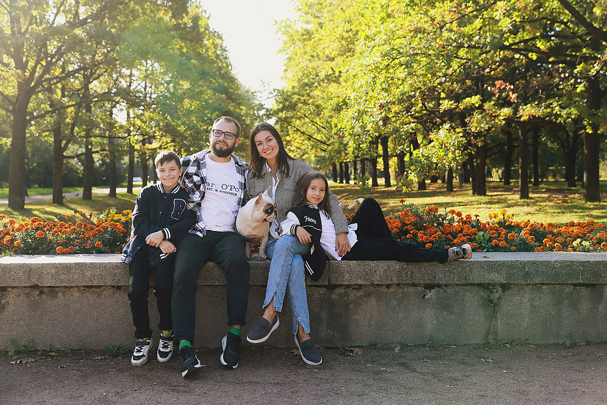 Семейная осень. Фотограф Тимофеева Юлия