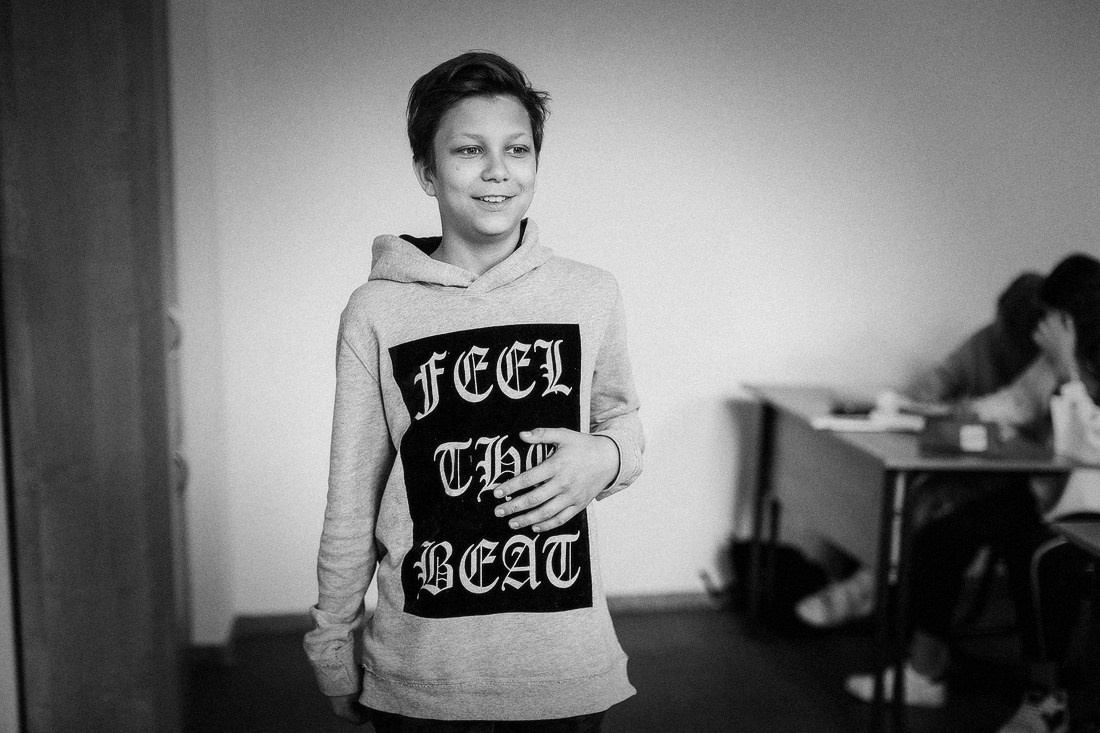 Фоторепортаж со школьного урока 4-го класса. Репортажный фотограф Борис Геер