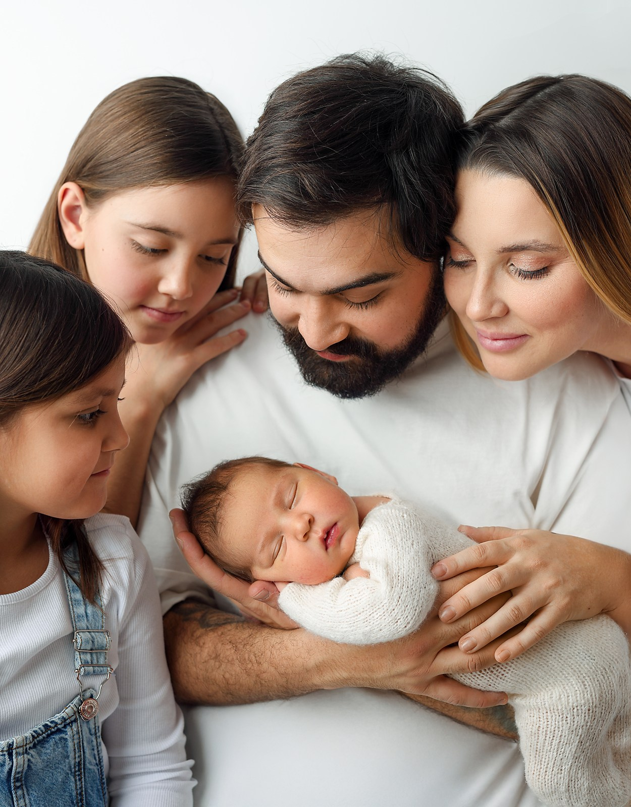 Семейные кадры. Фотограф новорождённых в Казани Нейля Гильмутдинова ньюборн